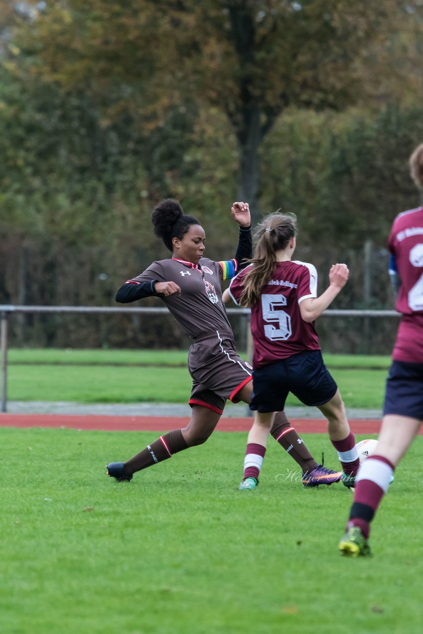 Bild 142 - C-Juniorinnen Halstenbek-Rellingen - St.Pauli : Ergebnis: 0:5